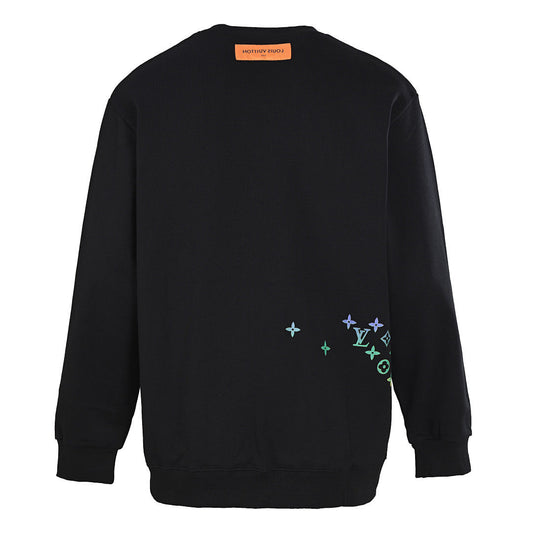 Louis Vuitton Monogram Jacquard Cotton Sweatshirt – Impeccable LV Luxury Taste
