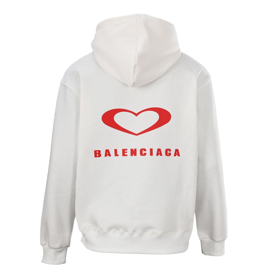 Balenciaga Heart BB Logo Oversized Hoodie 2026
