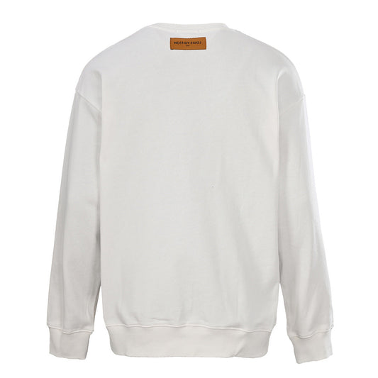 Louis Vuitton Monogram Jacquard Cotton Sweatshirt – Classic Fit