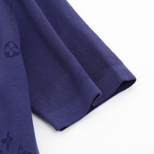 Louis Vuitton 26SS Gradient Monogram Jacquard Knit T-Shirt