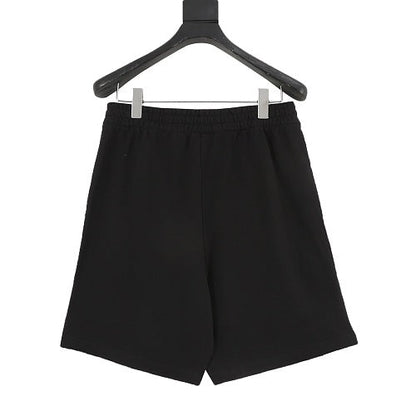 Balenciaga 3M Reflective Logo Print Shorts