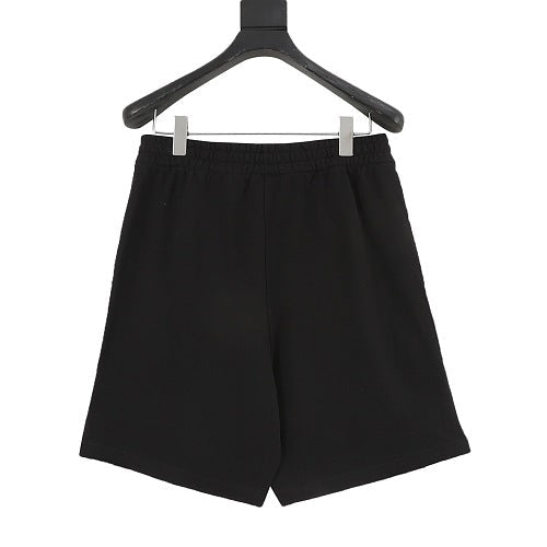 Balenciaga 3M Reflective Logo Print Shorts