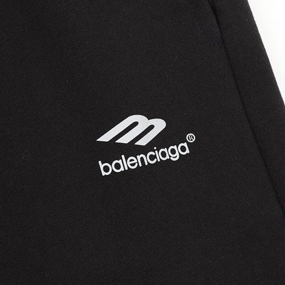 Balenciaga 3M Reflective Logo Print Shorts