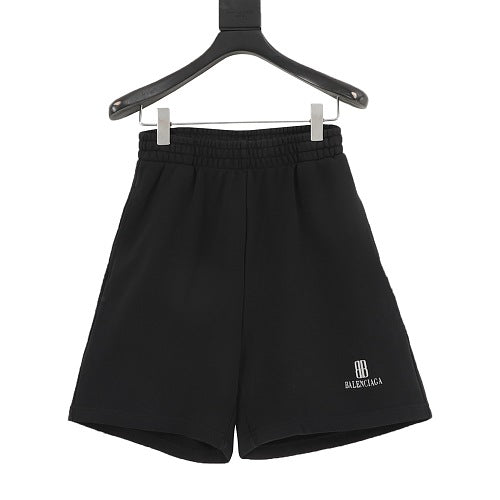 Balenciaga Minimalist BB Embroidered Shorts