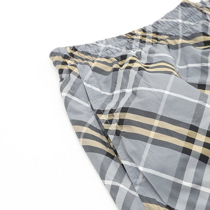 Burberry Diagonal Check Swim Shorts