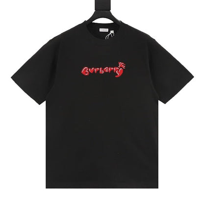 Burberry BBR Heart Embroidered Tee