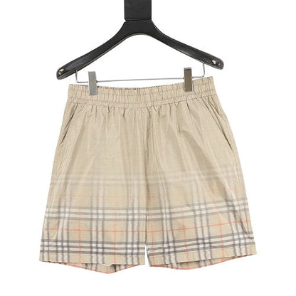 Burberry Gradient Check Shorts