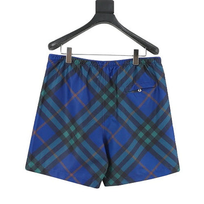 Burberry Diagonal Check Swim Shorts