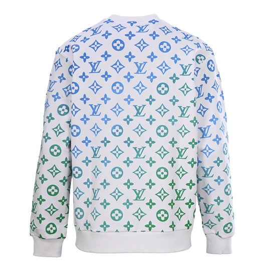 Louis Vuitton Monogram Jacquard Cotton Sweatshirt – Subtle LV Luxury Influence