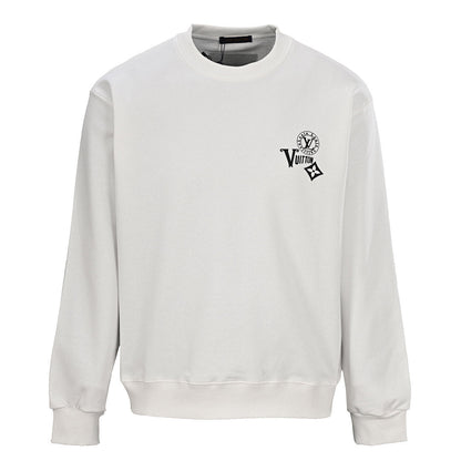 Louis Vuitton Paris Monogram Crest Print Crewneck Sweatshirt