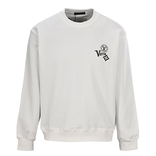 Louis Vuitton Paris Monogram Crest Print Crewneck Sweatshirt