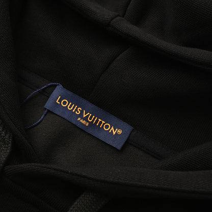 Louis Vuitton Monogram Jacquard Cotton Hoodie – Luxe LV Everyday Comfort