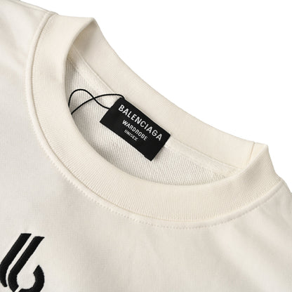 Balenciaga Multi Logo Collage Crewneck Sweatshirt 2026