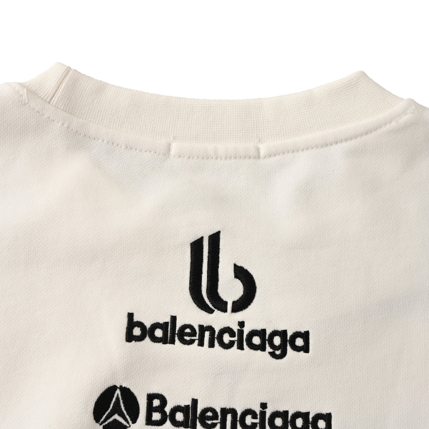 Balenciaga Multi Logo Collage Crewneck Sweatshirt 2026