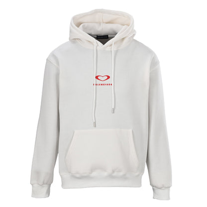 Balenciaga Heart BB Logo Oversized Hoodie 2026