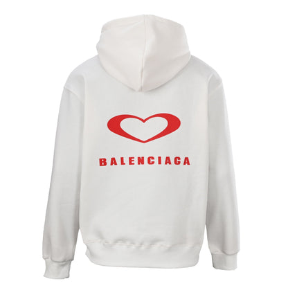 Balenciaga Heart BB Logo Oversized Hoodie 2026