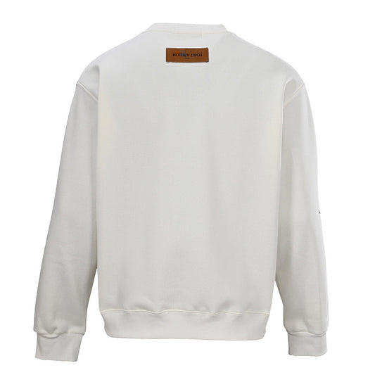 Louis Vuitton Monogram Flower Embroidered Crewneck Sweatshirt