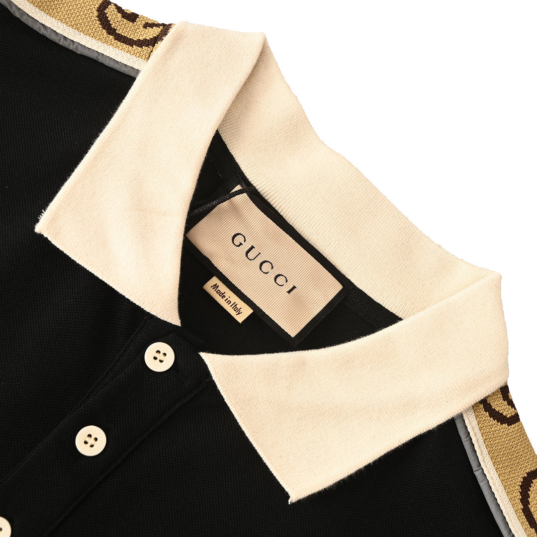 Gucci Classic Reflective Web Polo Shirt 2026