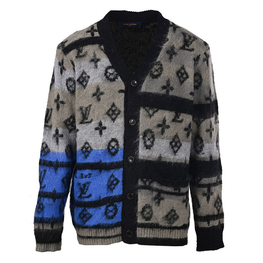 Louis Vuitton Monogram Jacquard Cotton Sweatshirt – Effortless Luxury Everyday