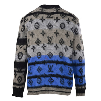 Louis Vuitton Monogram Jacquard Cotton Sweatshirt – Effortless Luxury Everyday