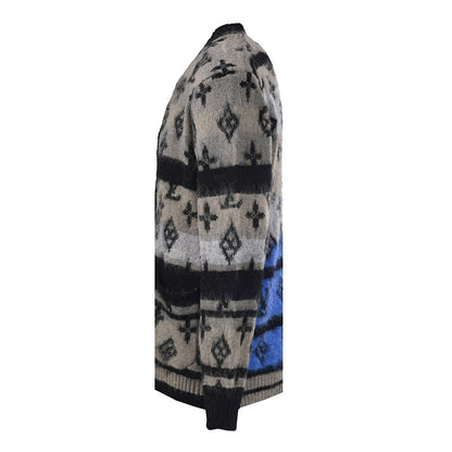 Louis Vuitton Monogram Jacquard Cotton Sweatshirt – Effortless Luxury Everyday
