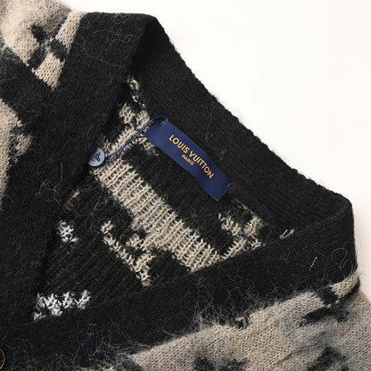Louis Vuitton Monogram Jacquard Cotton Sweatshirt – Effortless Luxury Everyday