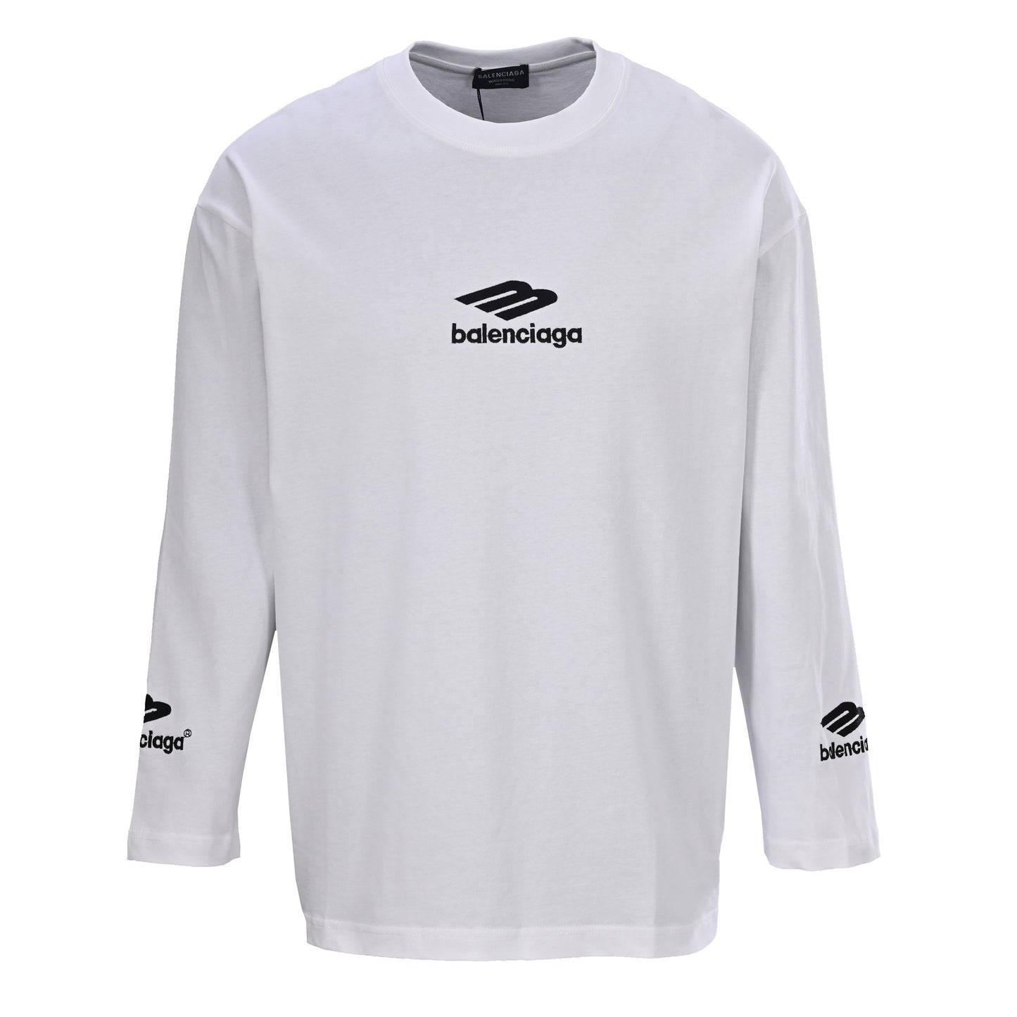 Balenciaga 3B Sports Icon Logo Long Sleeve T-Shirt 2026