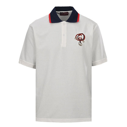 Gucci Classic Double-G Embroidered Polo Shirt 2026