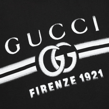Gucci Gradient Belt Print Heavyweight Cotton T-Shirt 2026