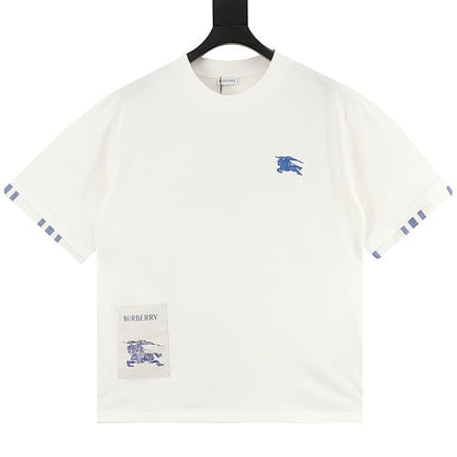 Burberry BBR Equestrian Knight Patch Short-Sleeve Tee