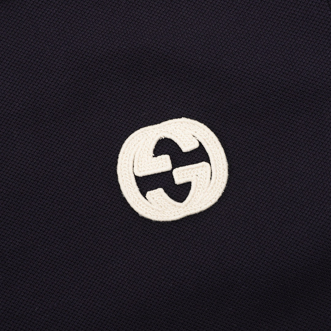 Gucci Double G Knitted Cotton Piqué Polo Sweater 2026