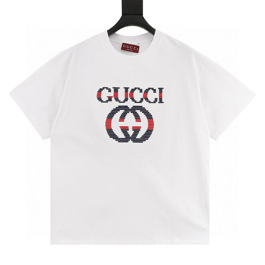 Gucci Contrast-Color Heavyweight Embroidered Cotton T-Shirt 2026
