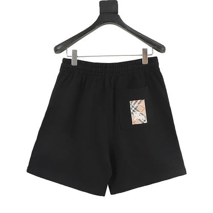Burberry 25SS Equestrian Knight Check Patch Shorts