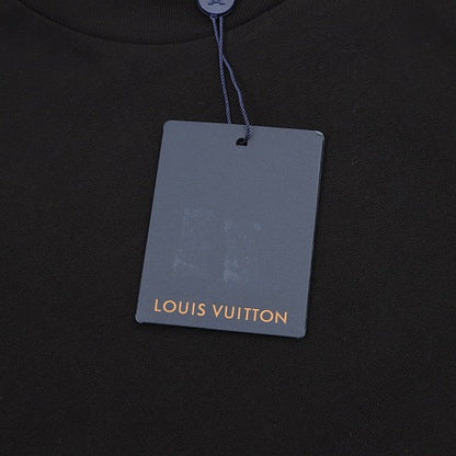 Louis Vuitton Monogram Front & Back Embroidered Short Sleeve T-Shirt