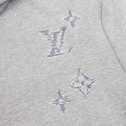 Louis Vuitton LV Sketch-Embroidered Zip Hoodie